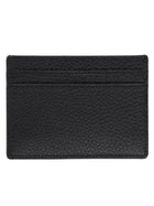 Saint Laurent Men's Tiny Cassandre Card Holder Black