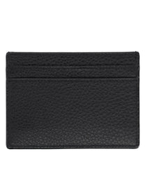 Saint Laurent Men's Tiny Cassandre Card Holder Black