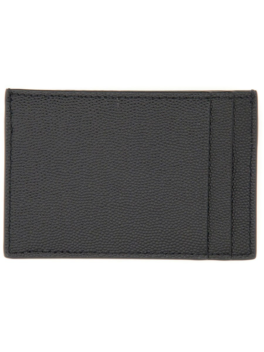 Saint Laurent Women's Uptown Card Holder Black, view 2