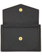 Saint Laurent Women's Uptown Card Holder Black, view 3
