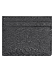 Valentino Men's Portacarte Vlogo in Pelle Black