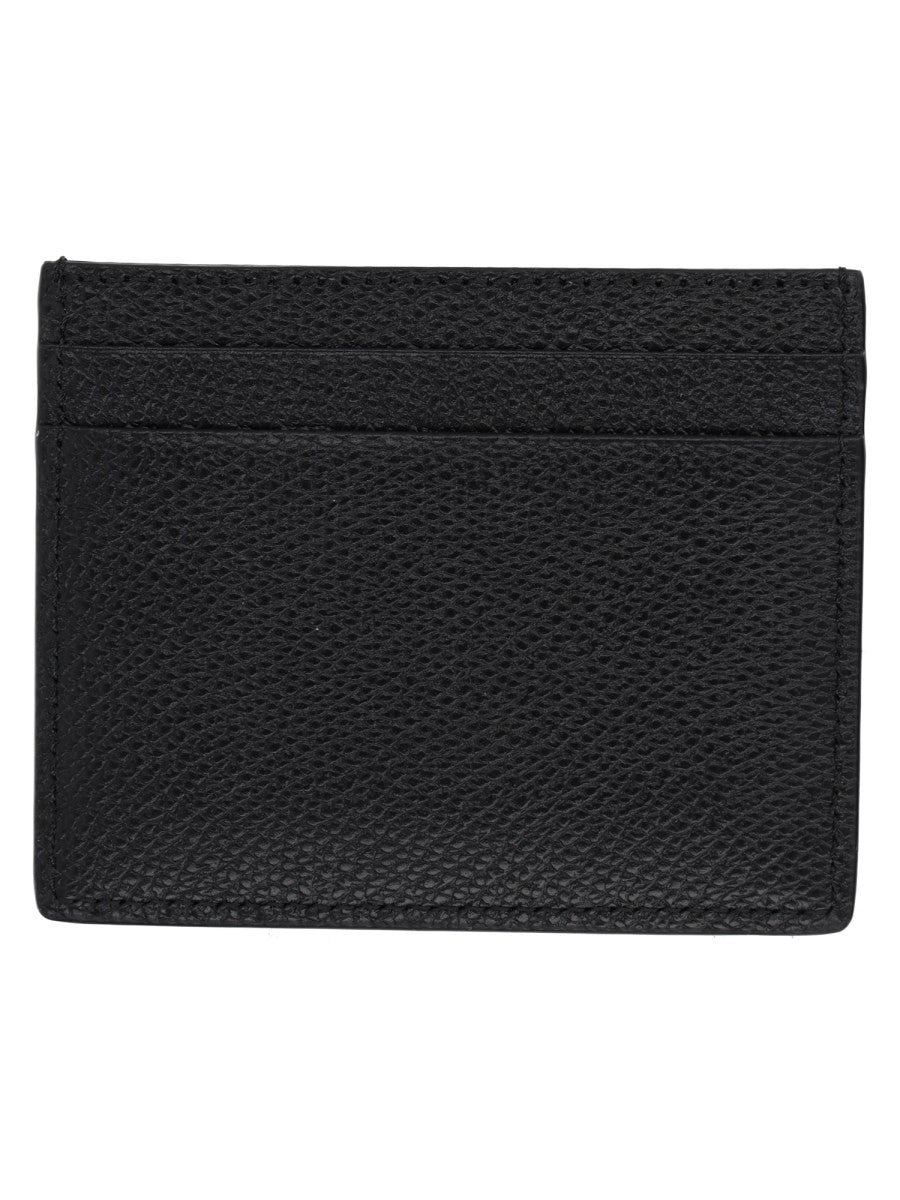 Valentino Women's Portacarte Vlogo Signature in Pelle Black
