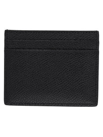 Valentino Women's Portacarte Vlogo Signature in Pelle Black