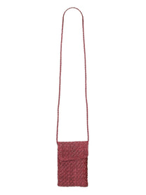 Dragon Diffusion Women's Leather Portacellulare Red