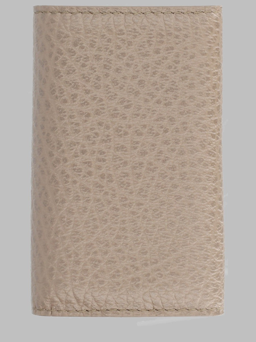 Maison Margiela Unisex Portachiave Four Stitches Beige
