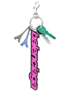Balenciaga Women's Portachiavi Biker Pink