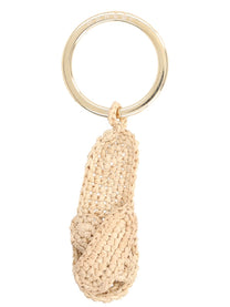 Manebi Women's Portachiavi Espa Beige