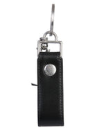 Saint Laurent Men's Portachiavi Monogram Black, view 2