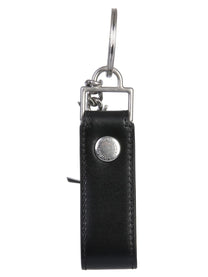 Saint Laurent Men's Portachiavi Monogram Black