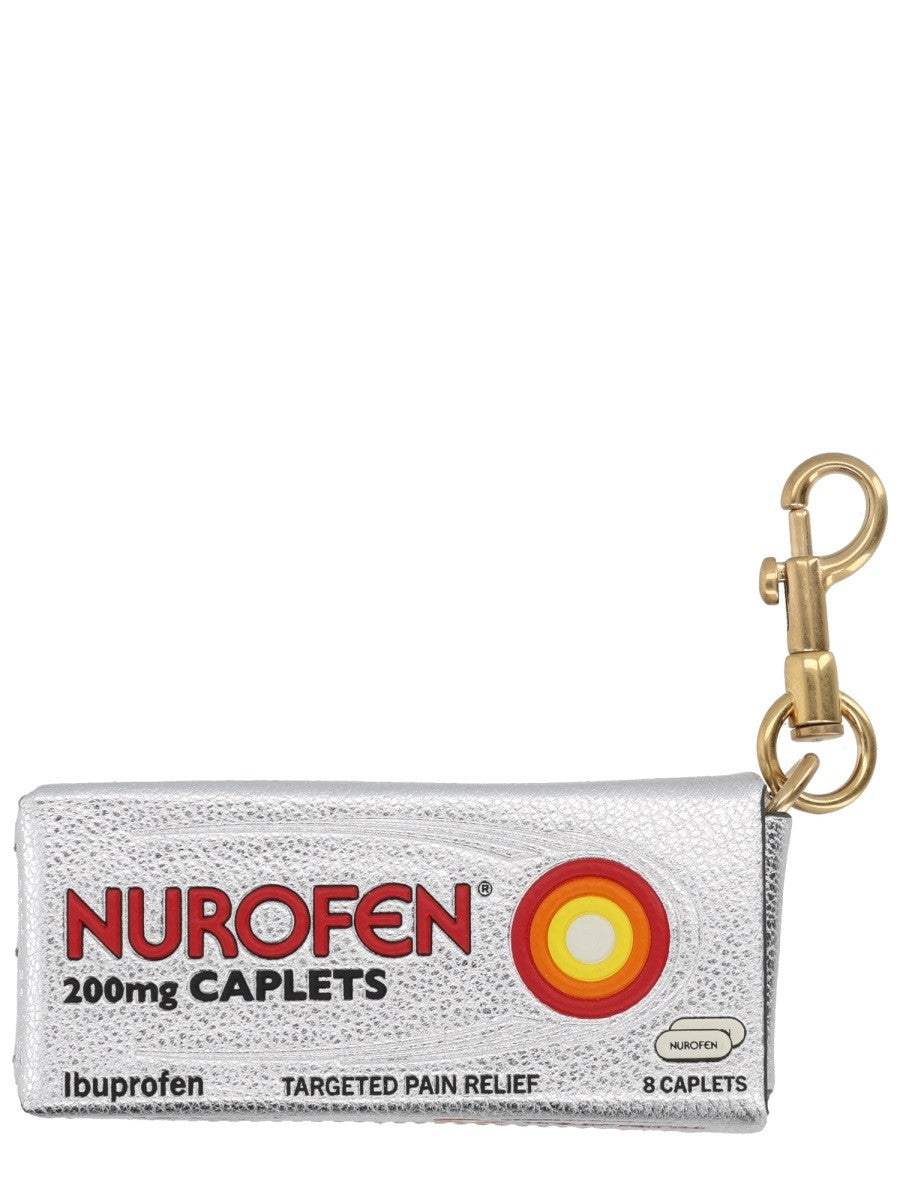 Anya Hindmarch Women's Portachiavi Nurofen Silver