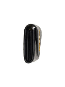 Saint Laurent Women's Portafogli Con Monogram Black