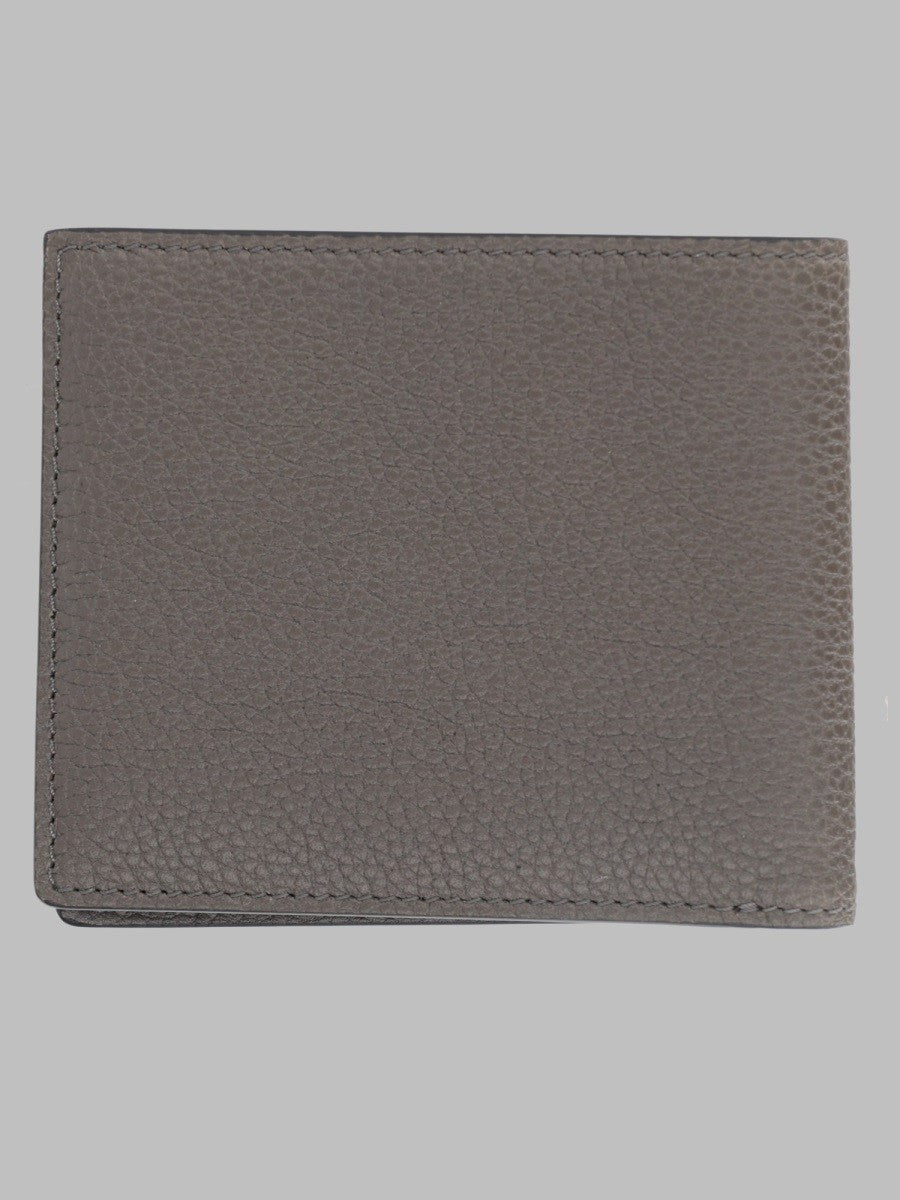 Tom Ford Men's Portafoglio Due Ante Classico in Pelle Fiore Beige