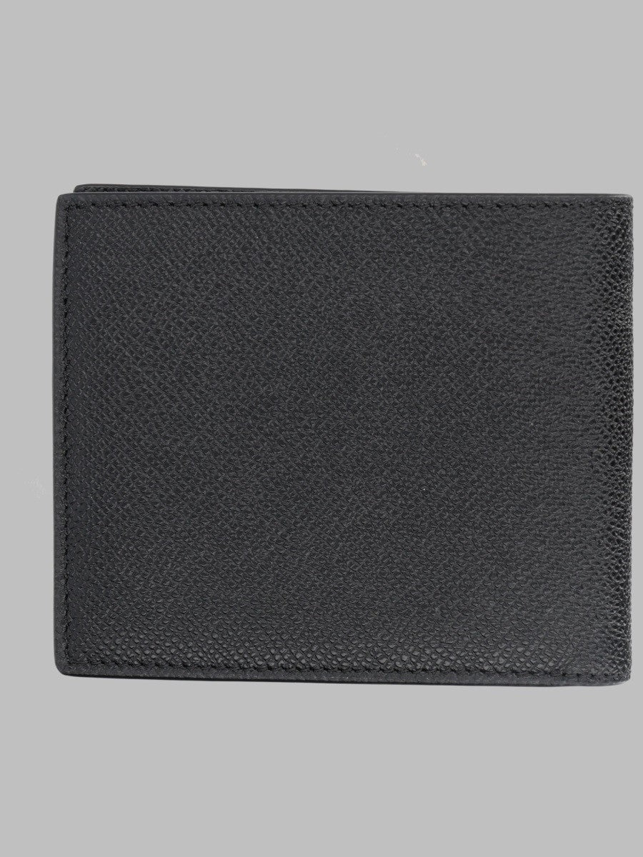 Tom Ford Men's Portafoglio BI Fold in Pelle Black