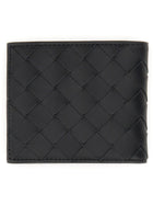 Bottega Veneta Men's Leather BI Fold Wallet Black, view 2