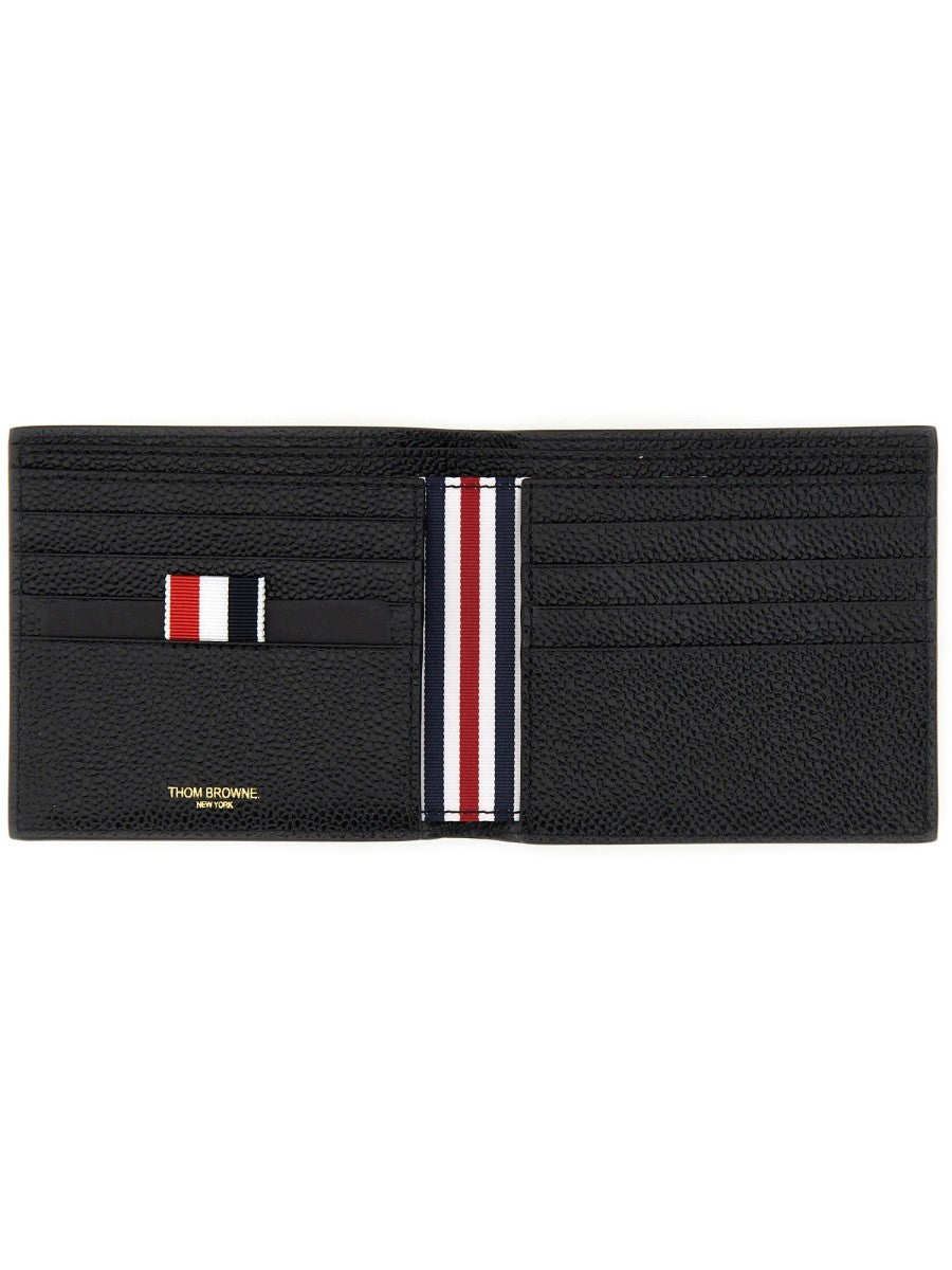 Thom Browne Men's Bifold Wallet Black, view 3