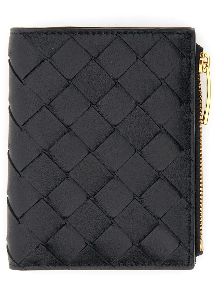 Bottega Veneta Women's BI Fold Wallet Black