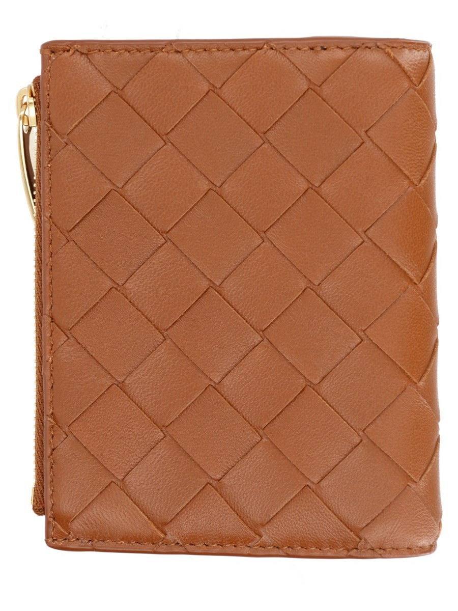 Bottega Veneta Women's BI Fold Wallet Red, view 2