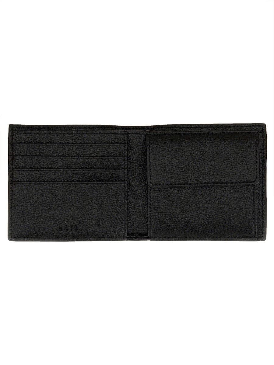 Boss Men's BI Fold Wallet Black