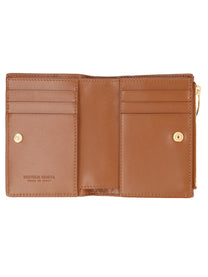 Bottega Veneta Women's BI Fold Wallet Red, view 3