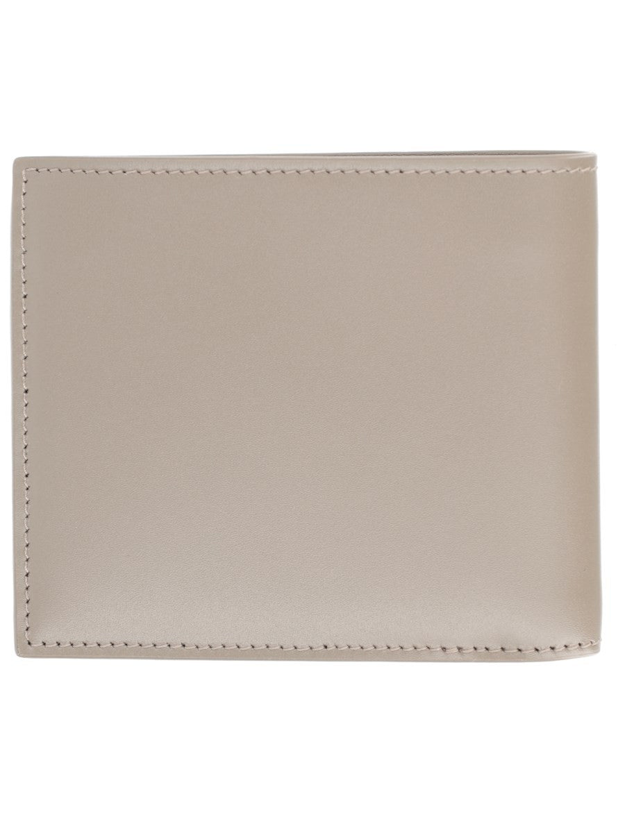 Saint Laurent Men's Portafoglio Bifold Beige