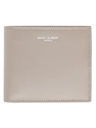 Saint Laurent Men's Bifold Wallet Beige