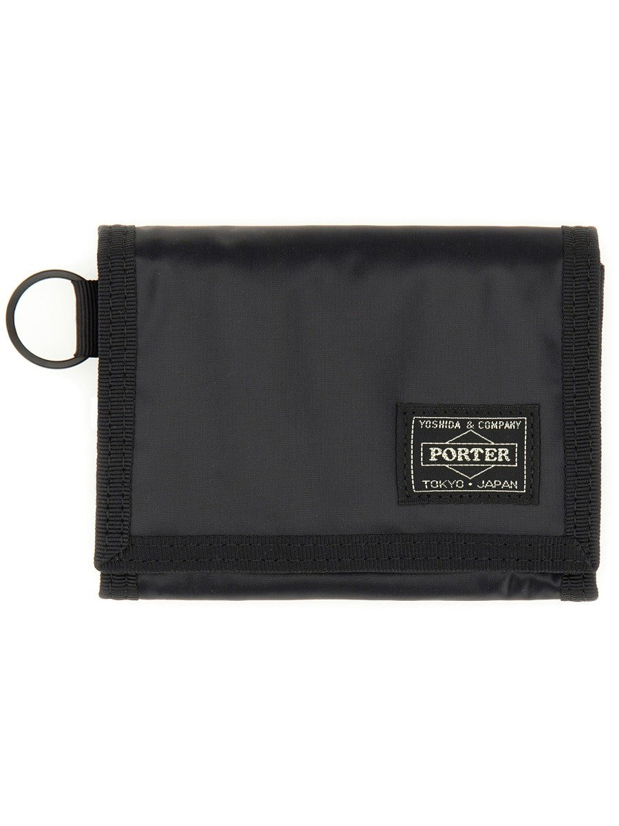 Porter-Yoshida &amp; Co Unisex Capsule Wallet Black