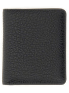 Maison Margiela Unisex Bifold Compatto Four Stitches Wallet Black