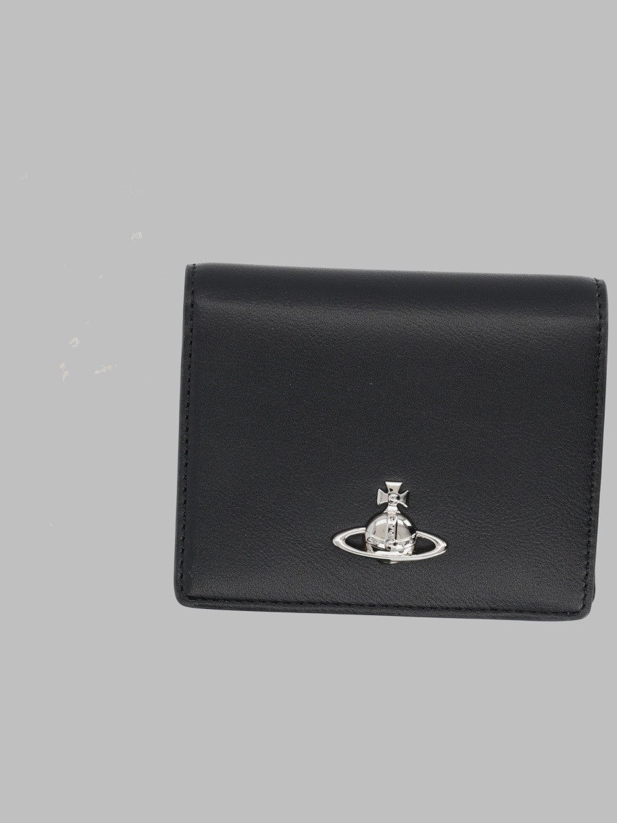 Vivienne Westwood Women's Portafoglio Con Dettaglio Orb Black