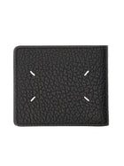 Maison Margiela Unisex Bifold Slim Four Stitches Wallet Black, view 3
