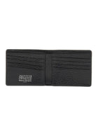 Maison Margiela Unisex Bifold Slim Four Stitches Wallet Black, view 2