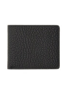 Maison Margiela Unisex Bifold Slim Four Stitches Wallet Black