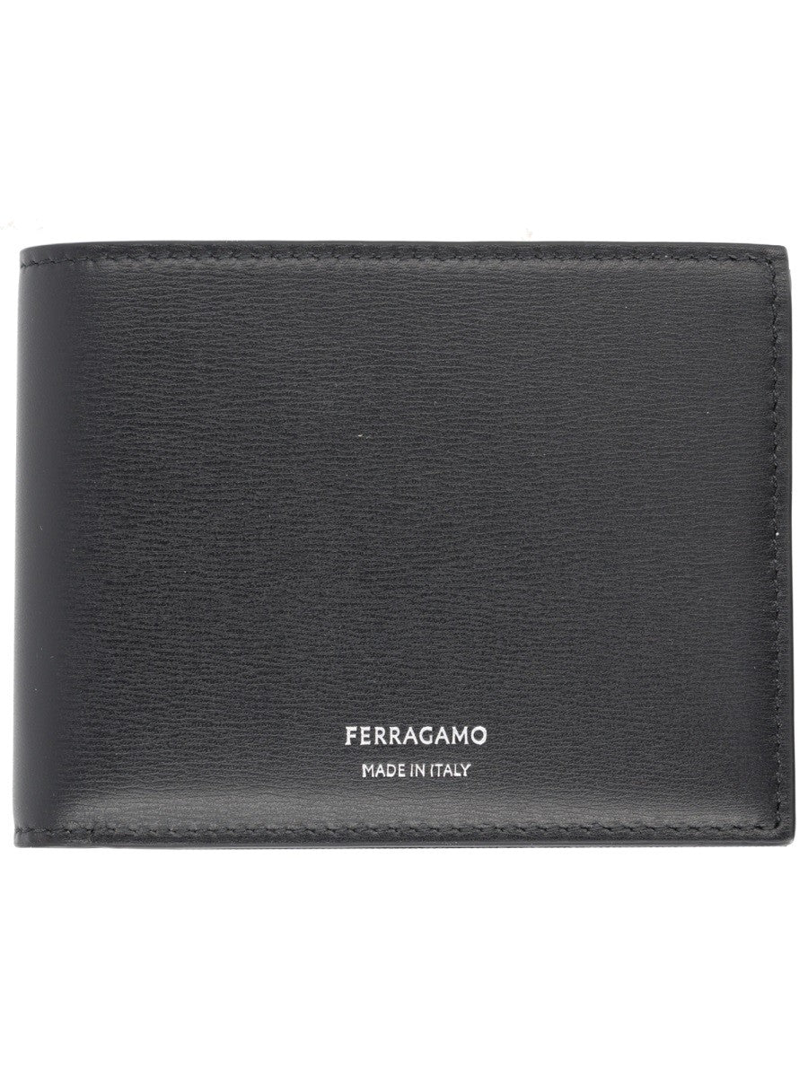 Ferragamo Men's Portafoglio Con Black