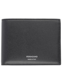 Ferragamo Men's Portafoglio Con Black