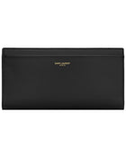 Saint Laurent Men's Zip Wallet Black