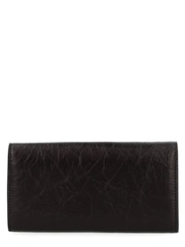 Fendi Women's Continental Tube Wallet with Chain Black, view 2