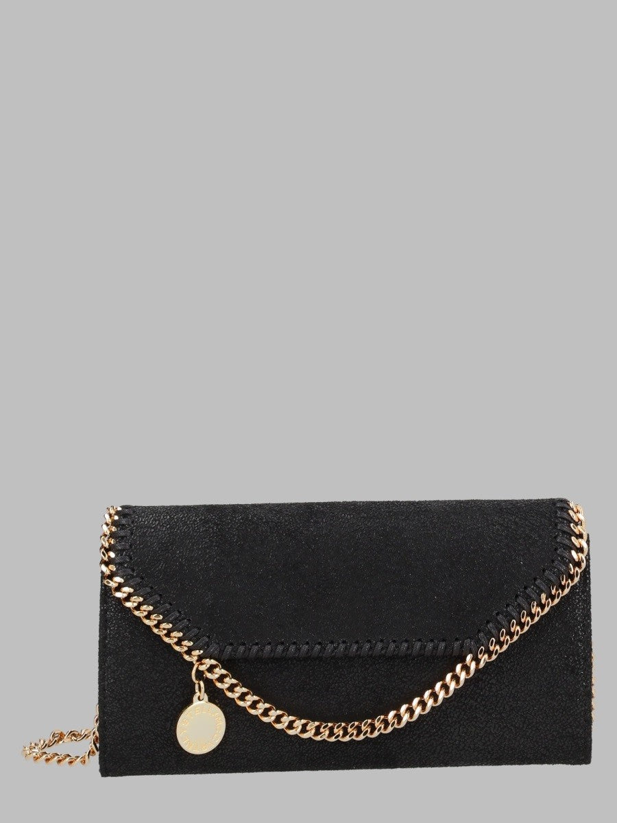 Stella McCartney Women's Portafoglio Falabella Continental Black