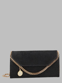 Stella McCartney Women's Portafoglio Falabella Continental Black