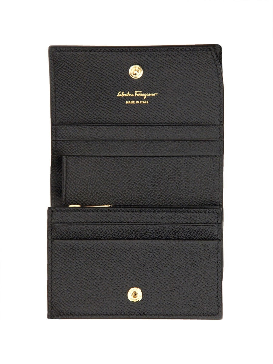 Ferragamo Women's Portafoglio Fiocco Vara Black