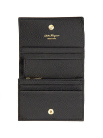 Ferragamo Women's Portafoglio Fiocco Vara Black