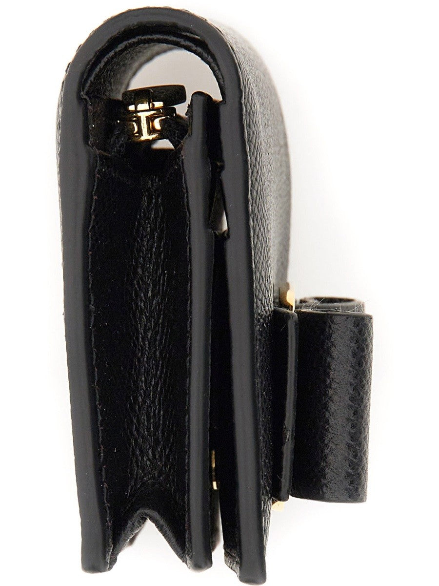 Ferragamo Women's Portafoglio Fiocco Vara Black