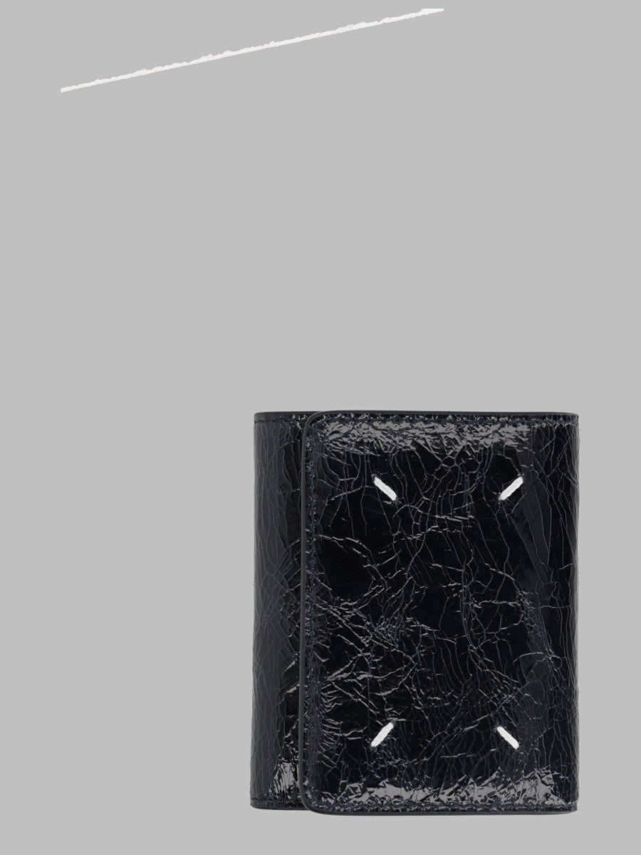Maison Margiela Unisex Portafoglio Four Stitches Blue