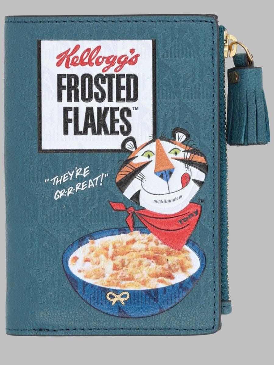 Anya Hindmarch Women's Portafoglio Frosted Flakes Blue