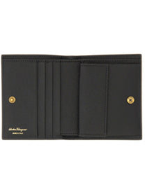 Ferragamo Women's Portafoglio Gancini Black