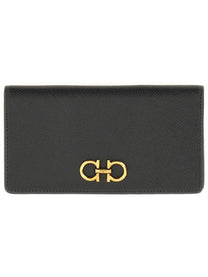 Ferragamo Women's Portafoglio Gancini Black