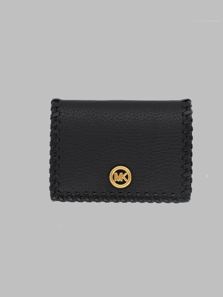 Michael Kors Women's Portafoglio in Pelle Con Black