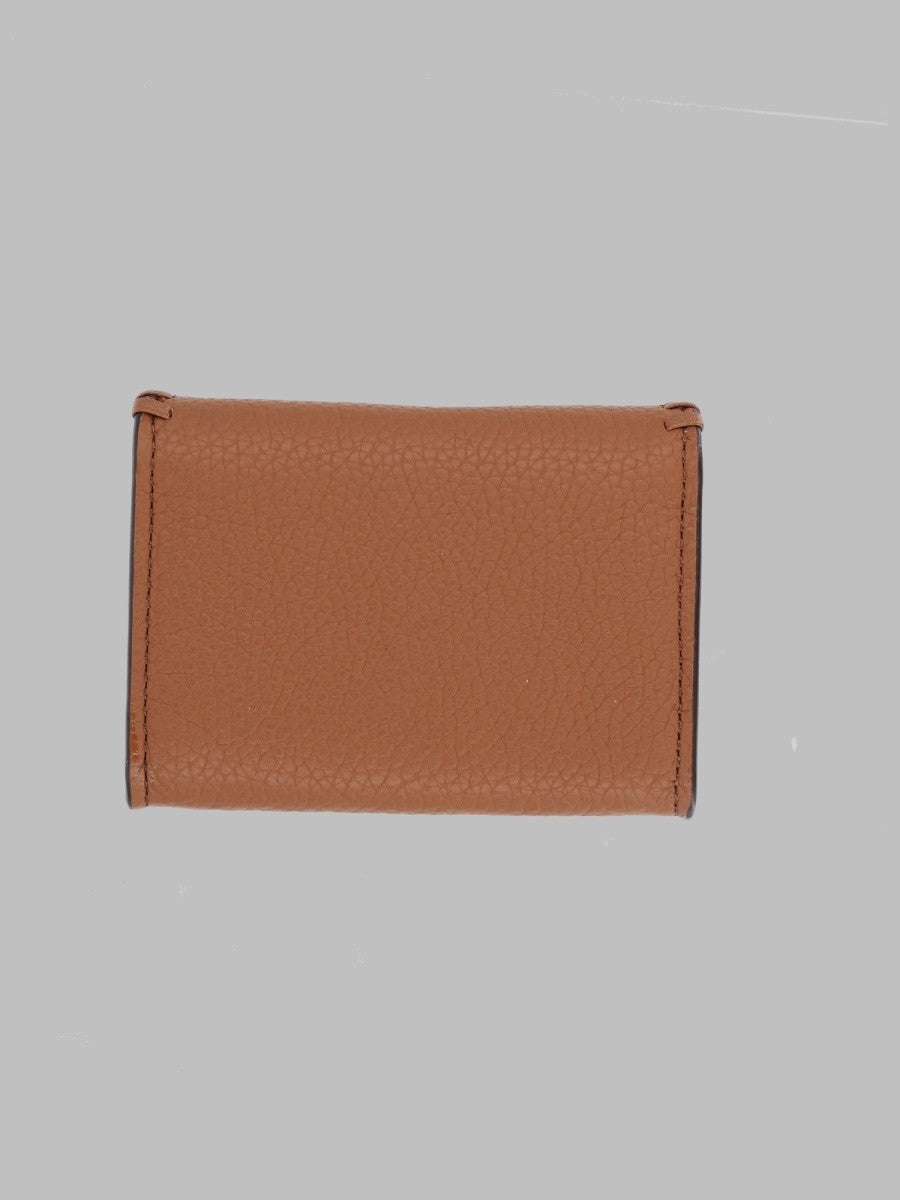 Michael Kors Women's Portafoglio in Pelle Con Beige