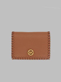 Michael Kors Women's Portafoglio in Pelle Con Beige