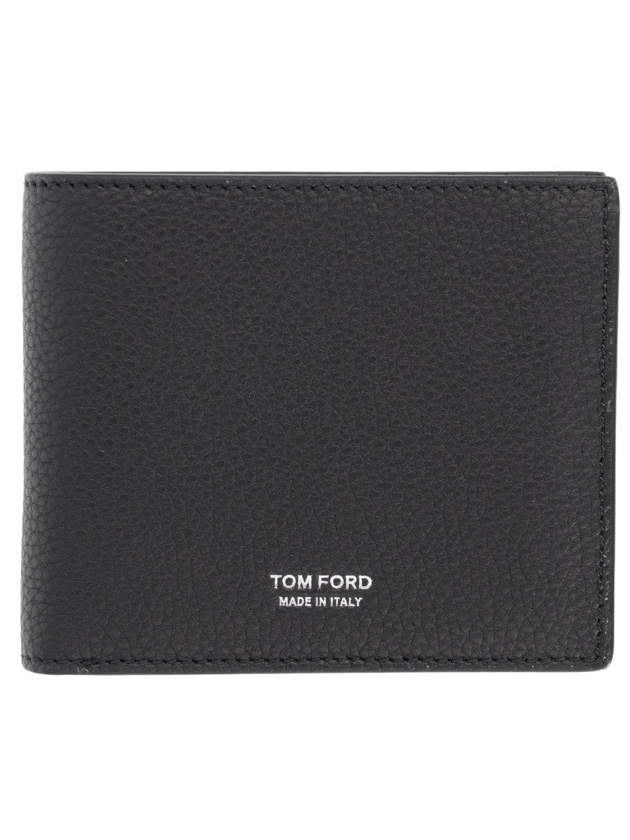 Tom Ford Men's Portafoglio in Pelle Black