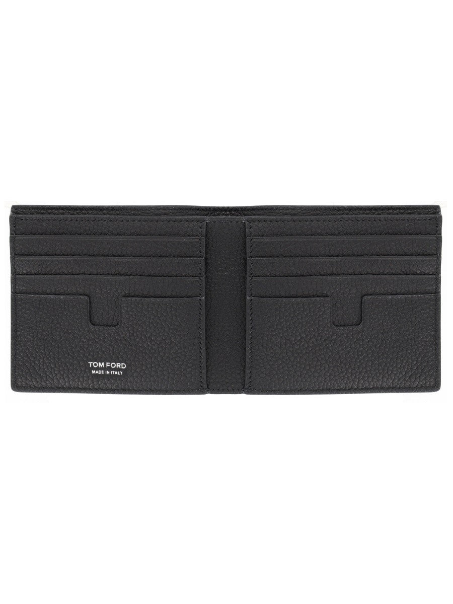 Tom Ford Men's Portafoglio in Pelle Black