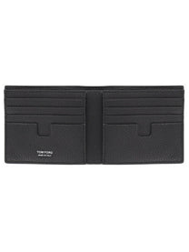 Tom Ford Men's Portafoglio in Pelle Black